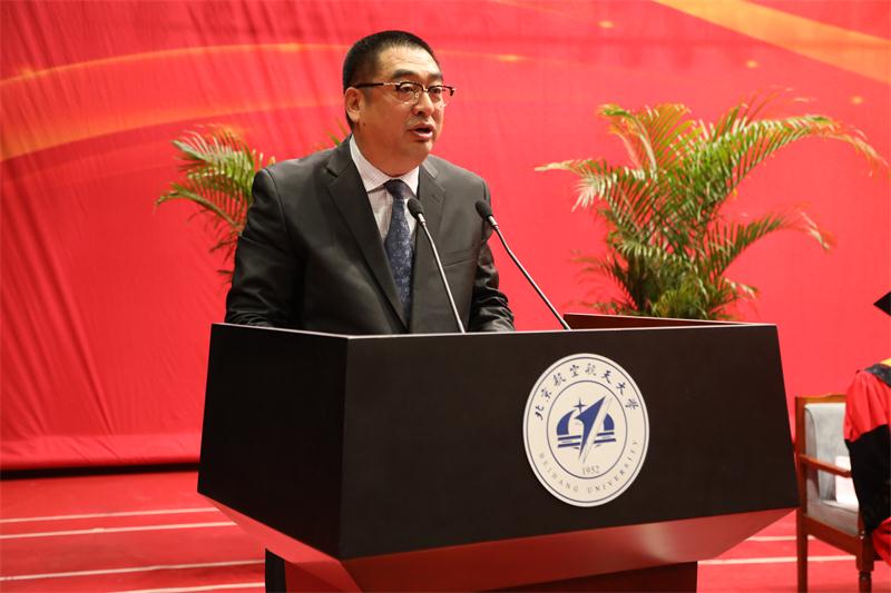 思路決定出路，想法決定干法--科達潔能董事長邊程出席北航2017-2018學(xué)年研究生畢業(yè)典禮